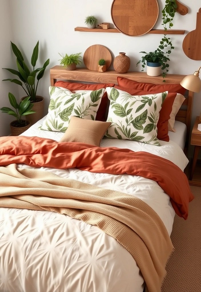 10 Cozy Bedding Bedroom Ideas That Will Make You Want to Snuggle In Forever! - 2. Embrace Earthy Tones