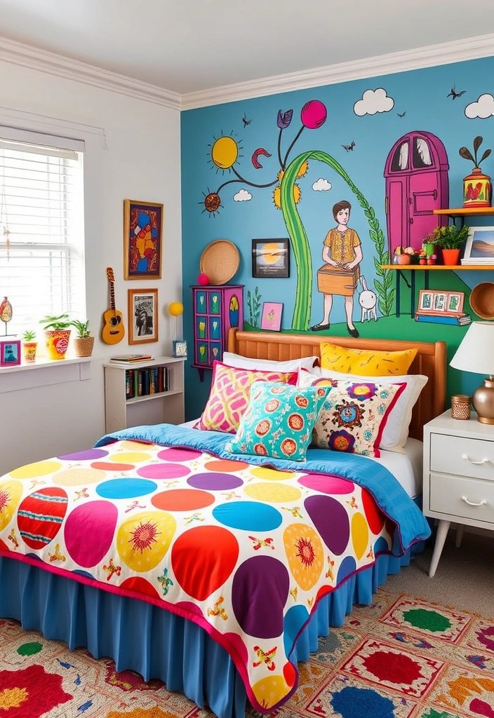 10 Cozy Bedding Bedroom Ideas That Will Make You Want to Snuggle In Forever! - 6. Add a Touch of Whimsy