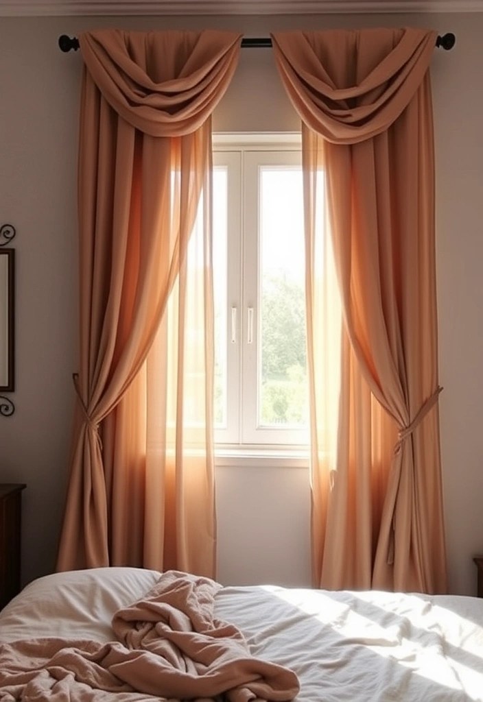 15 Cozy Bedroom Ideas That Will Make You Want to Snuggle In! - 13. Soft Drapery for a Cozy Finish