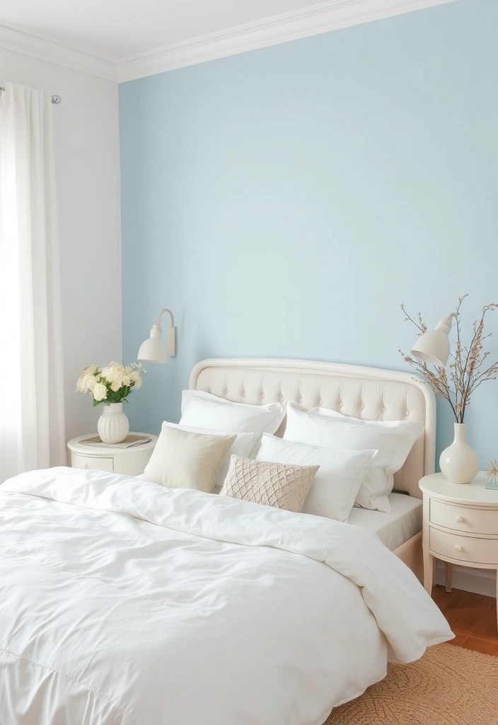 15 Cozy Bedroom Ideas That Will Make You Want to Snuggle In! - 4. Soft Color Palettes for a Calming Effect