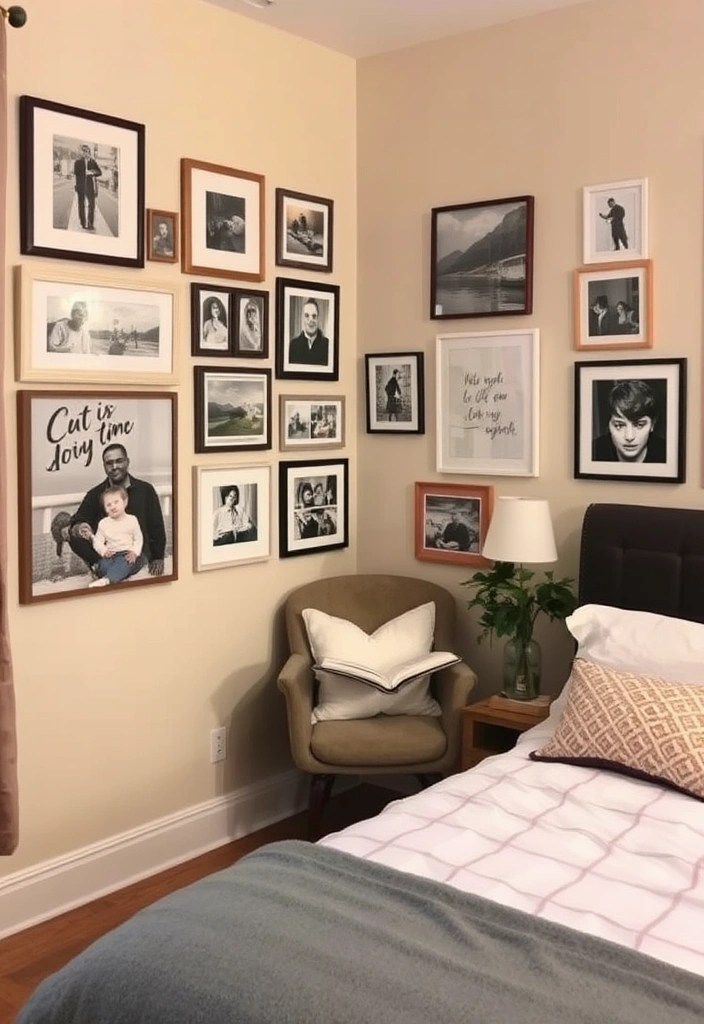15 Cozy Bedroom Ideas That Will Make You Want to Snuggle In! - 5. Personalized Touches for a Unique Space