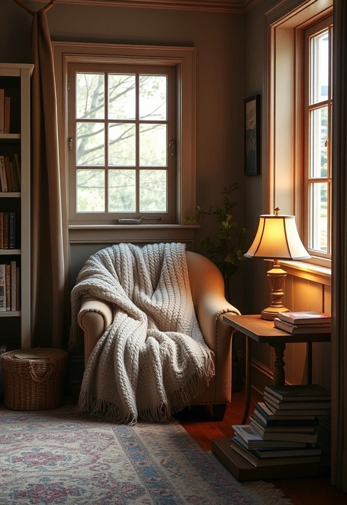 15 Cozy Bedroom Ideas That Will Make You Want to Snuggle In! - 7. Reading Nooks for Cozy Escapes